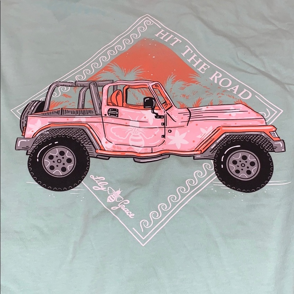 NWT Lily Grace “Hit the Road” Long-Sleeve